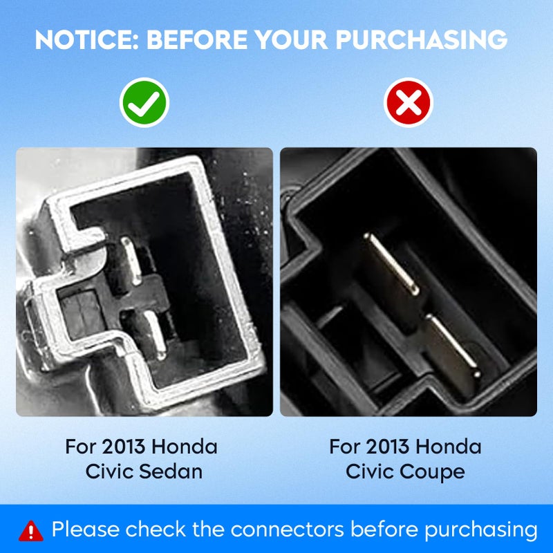 PetMigo Front HVAC Heater Blower Motor Fan Fit for 2012-2013 Honda Civic, 2013 2014 2015 Acura ILX, 2013-2014 Acura RDX, Replace 700257, Air Automotive Replacement - Image 2